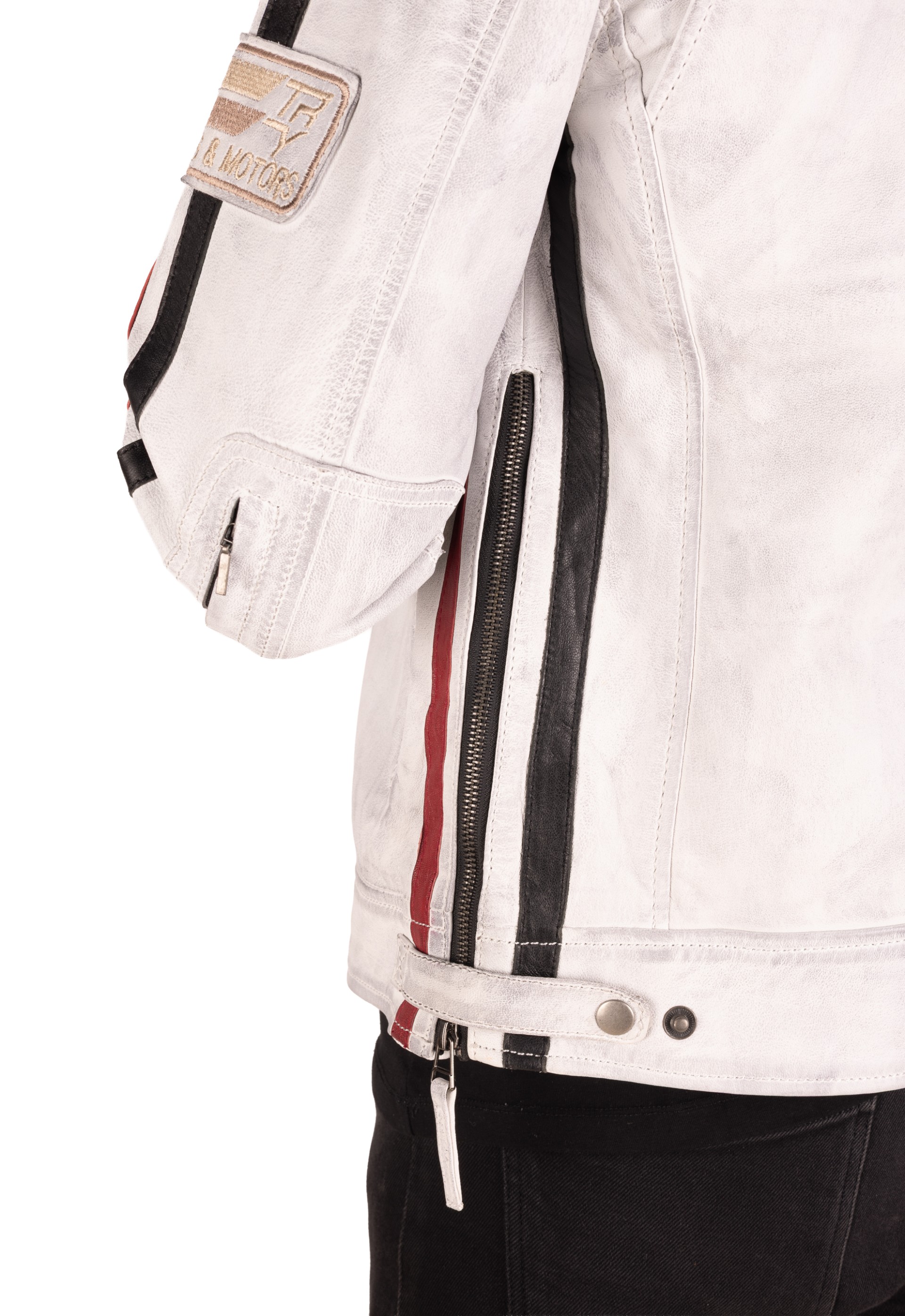 Blusão pele Racer Classic