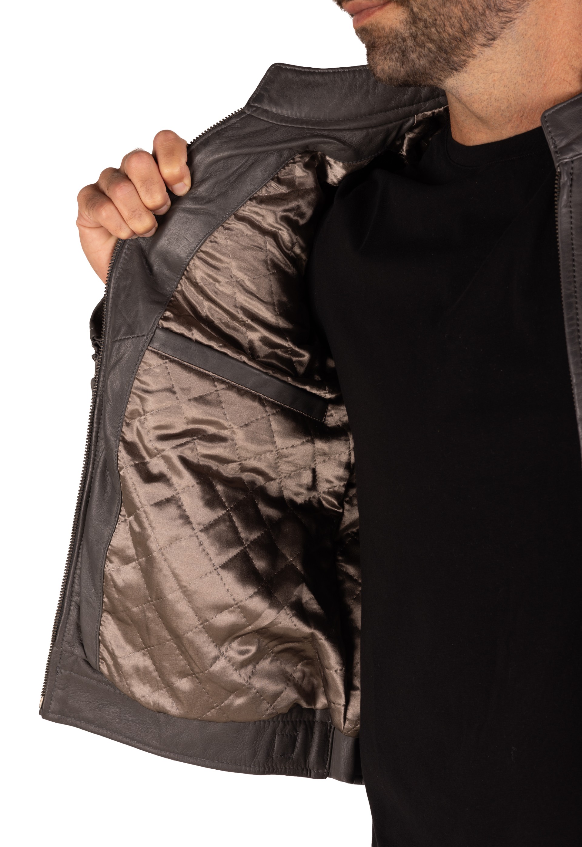 Blusão pele Racer Classic