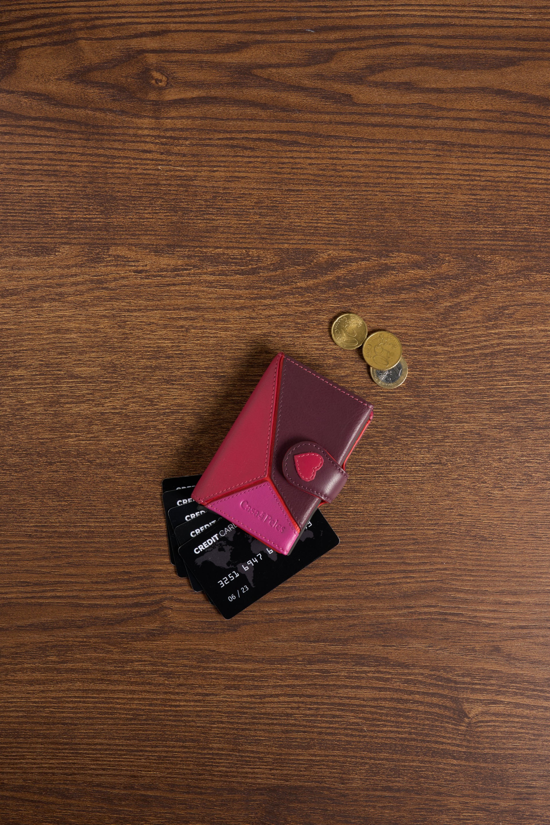 Carteira em pele 204ANK