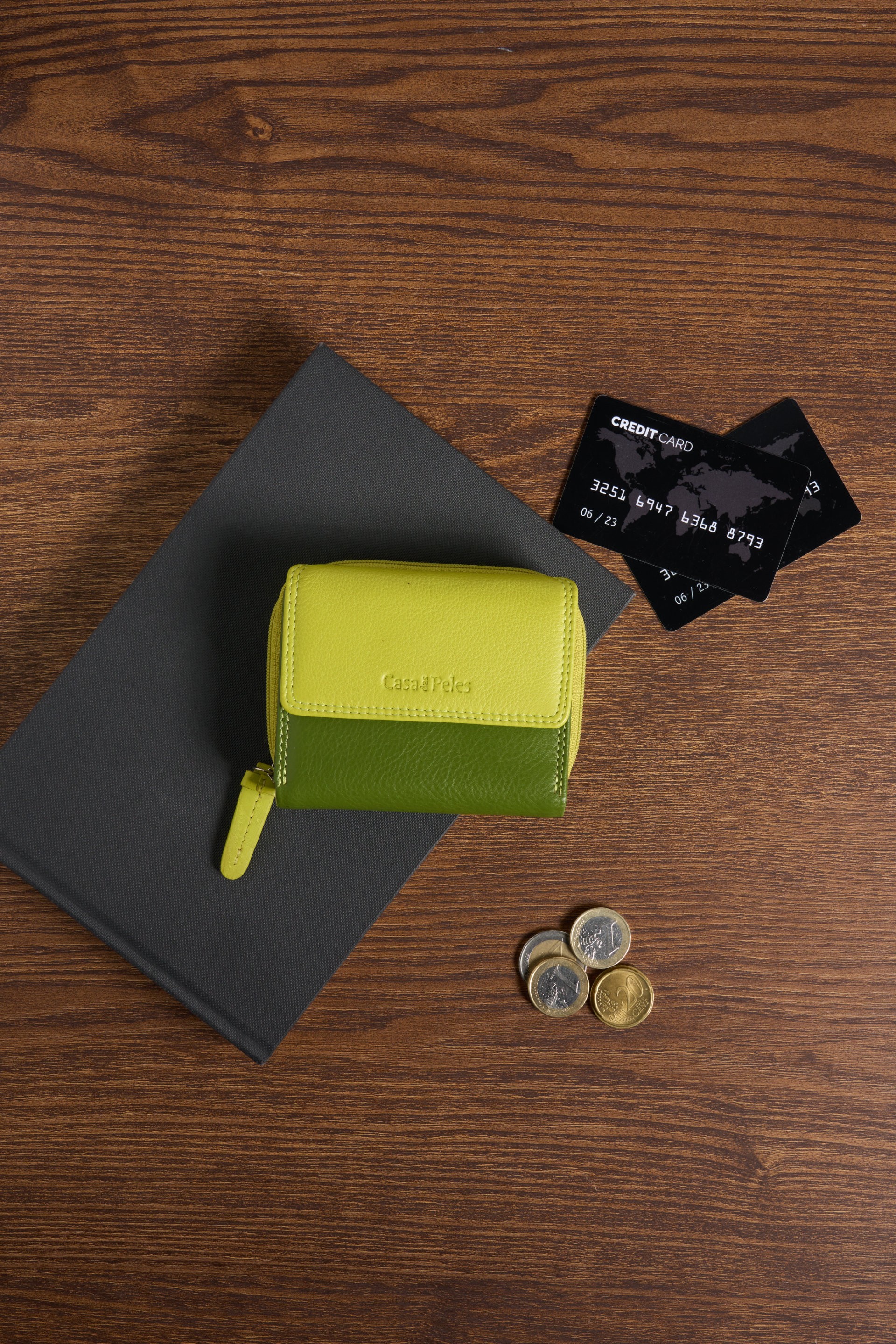 Carteira em pele 208ANK