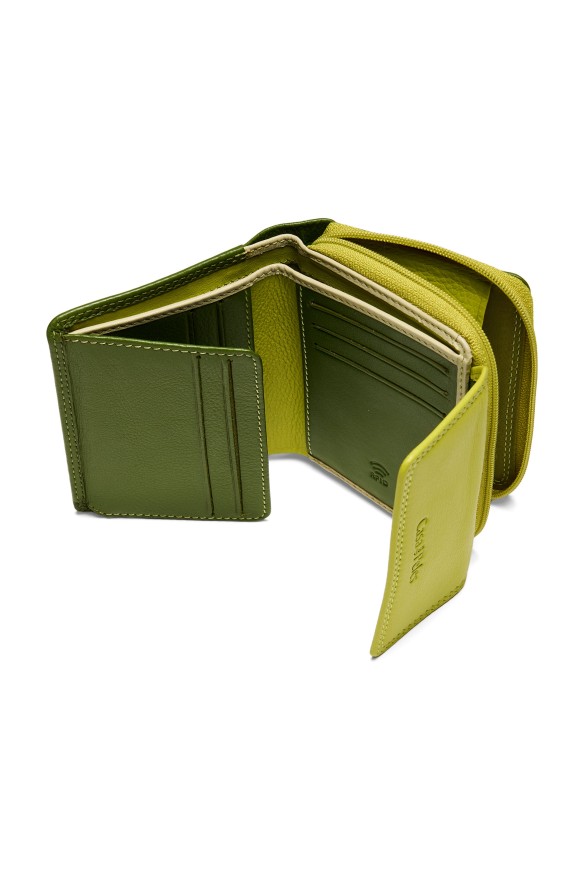 Carteira em pele 208ANK