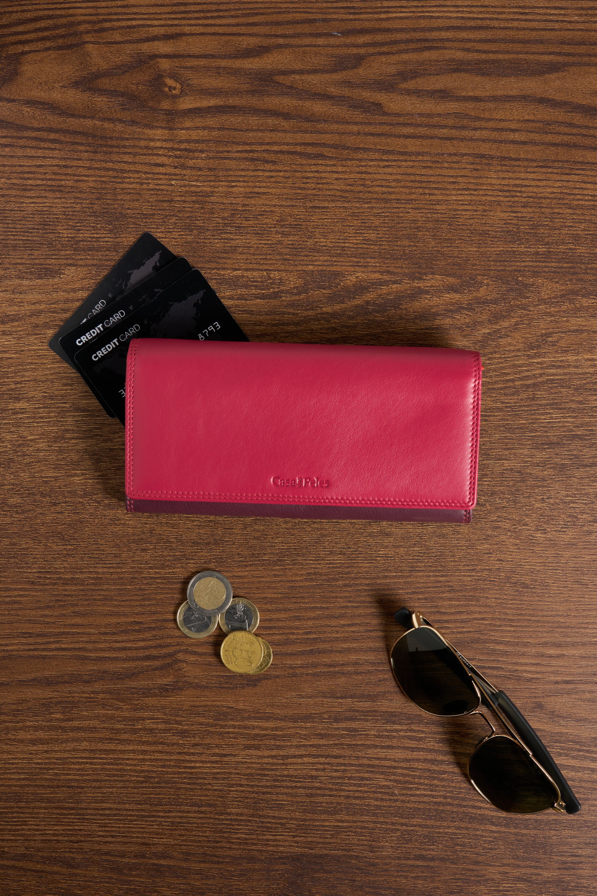 Carteira em pele 211ANK