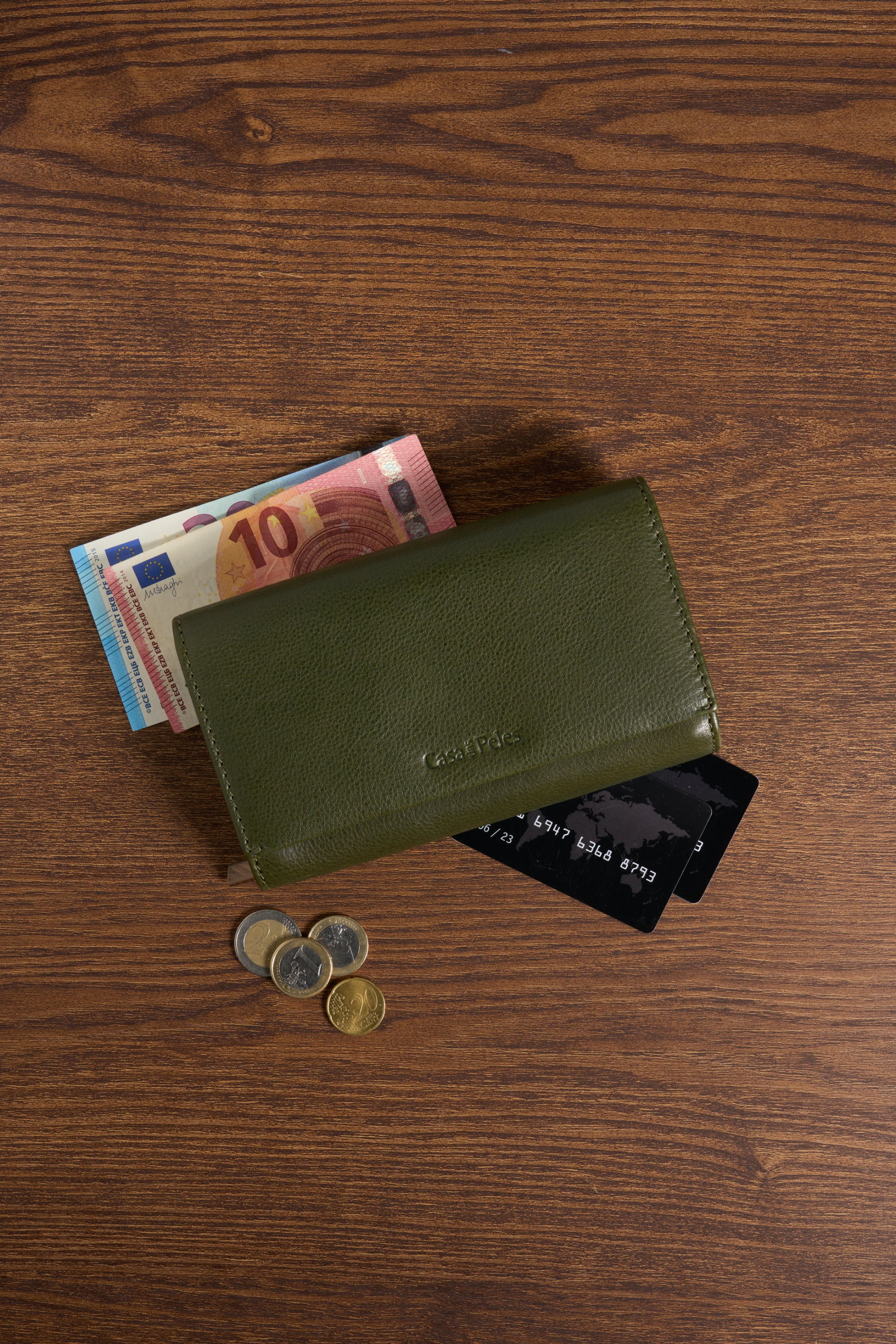 Carteira em pele 07107