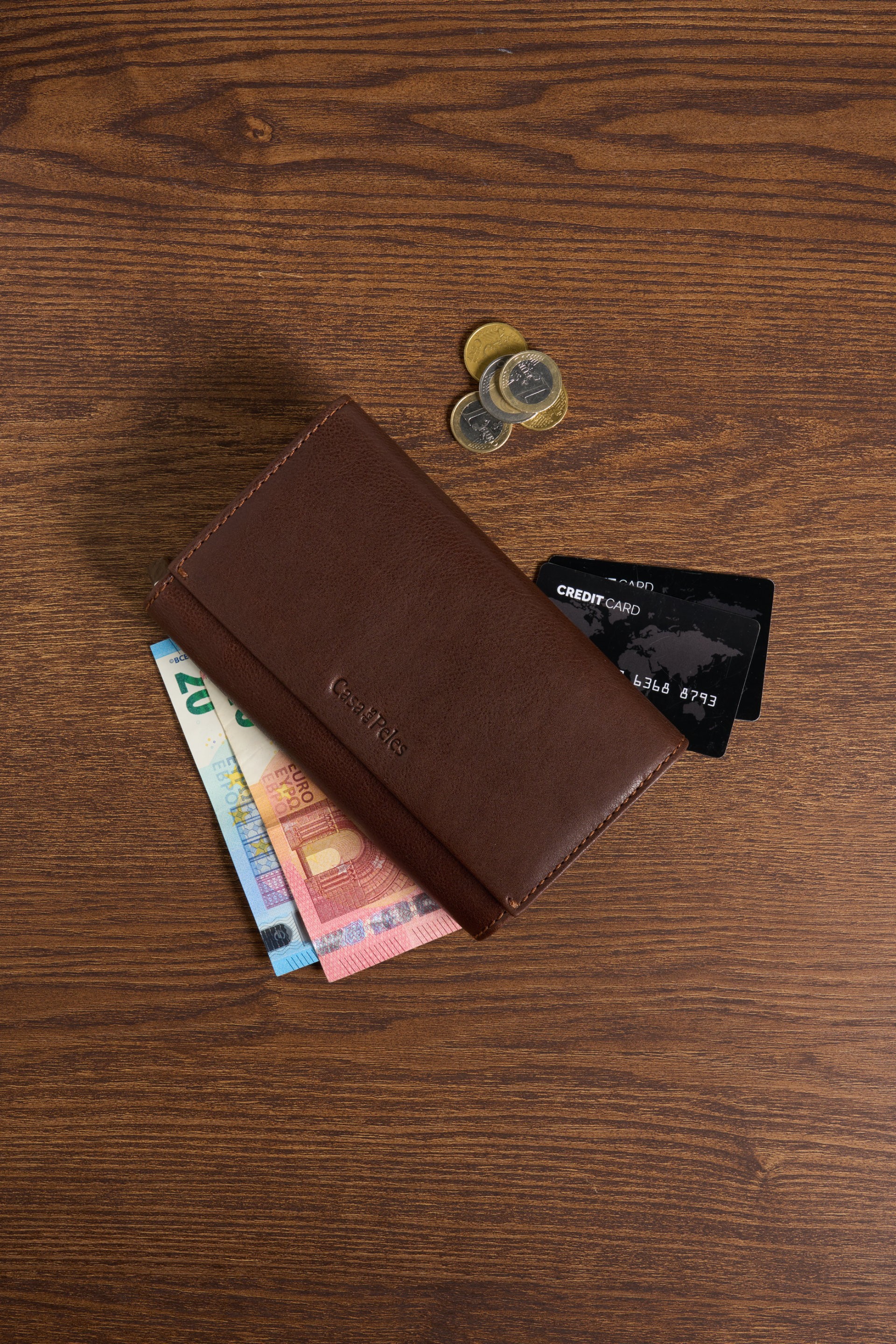 Carteira em pele 07107