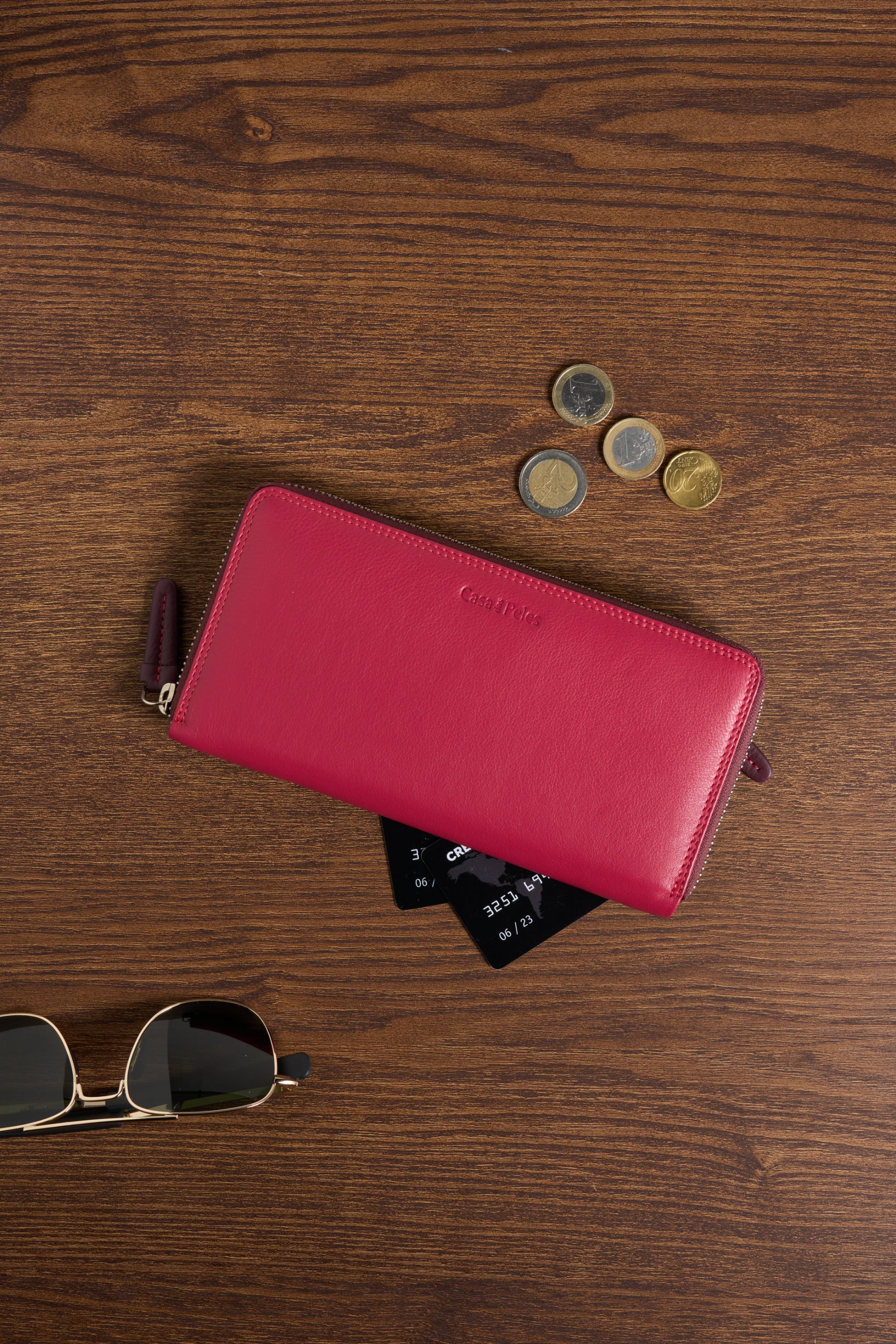 Carteira em pele 212ANK