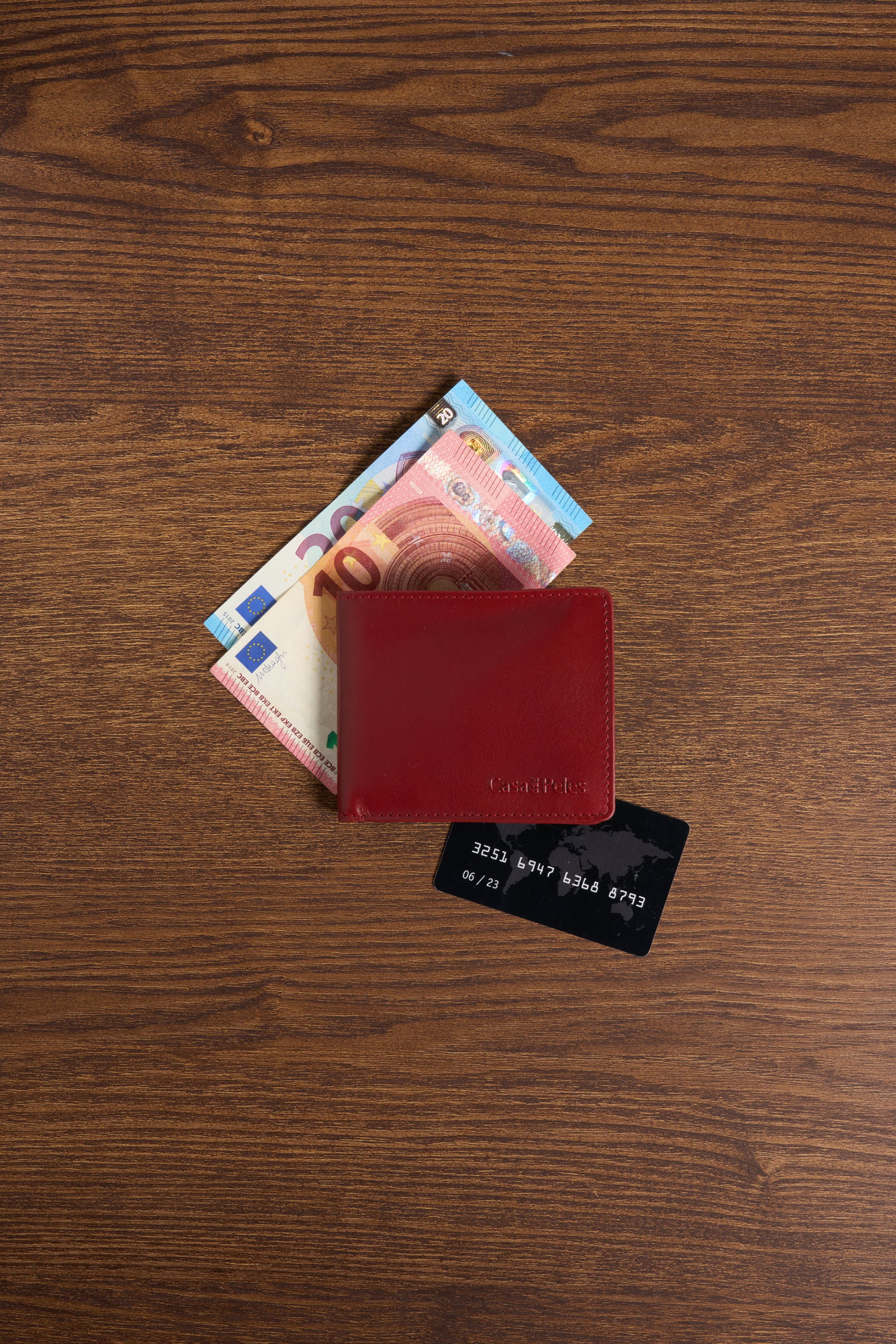 Carteira em pele 02364