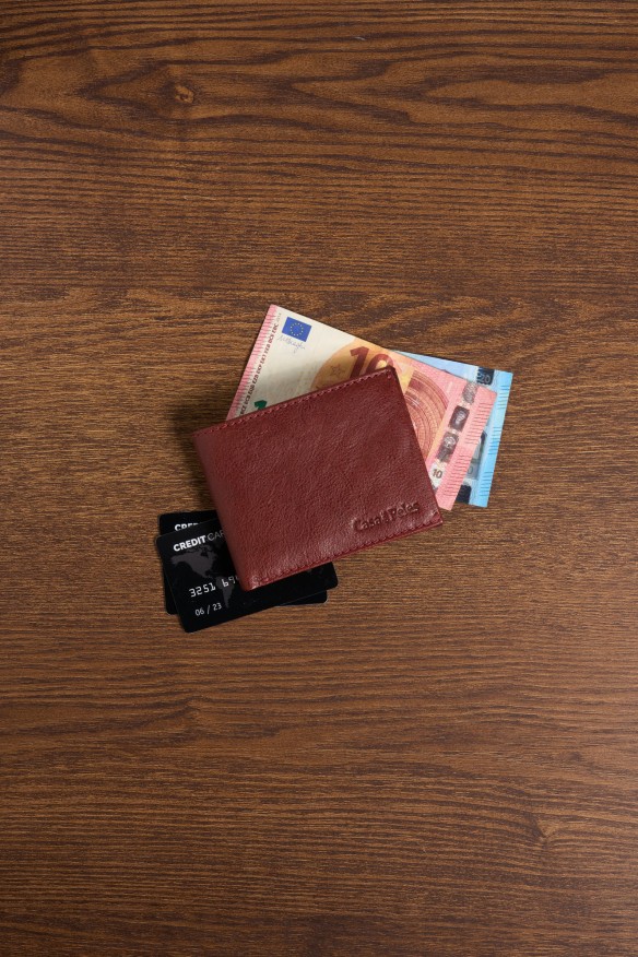 Carteira em pele 00502