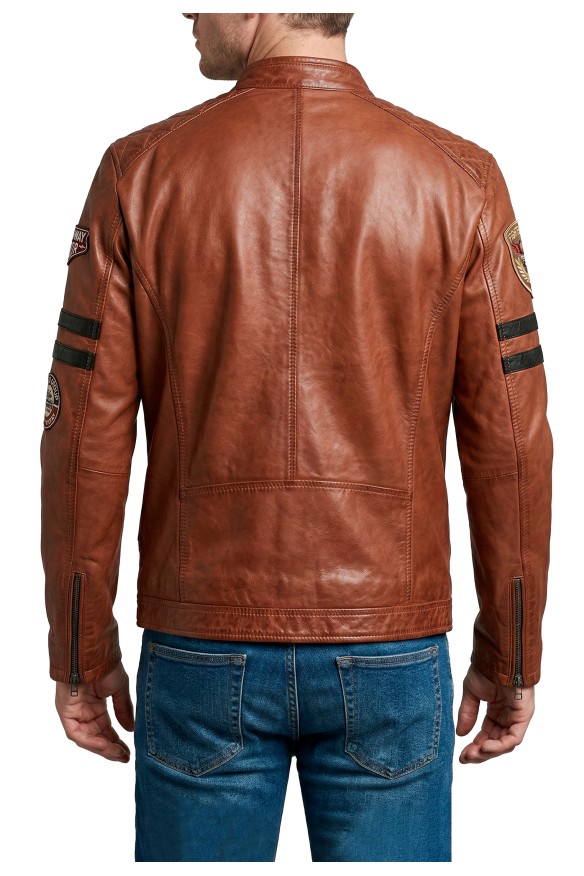 Blus�o em Pele Hudson