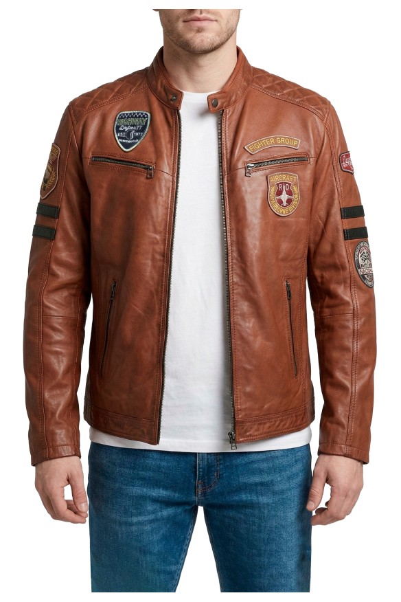 Blus�o em Pele Hudson