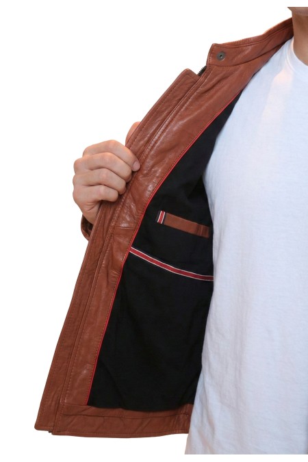 Blus�o em Pele Hudson