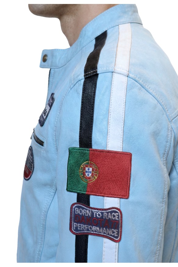 Blusão em pele Maverick