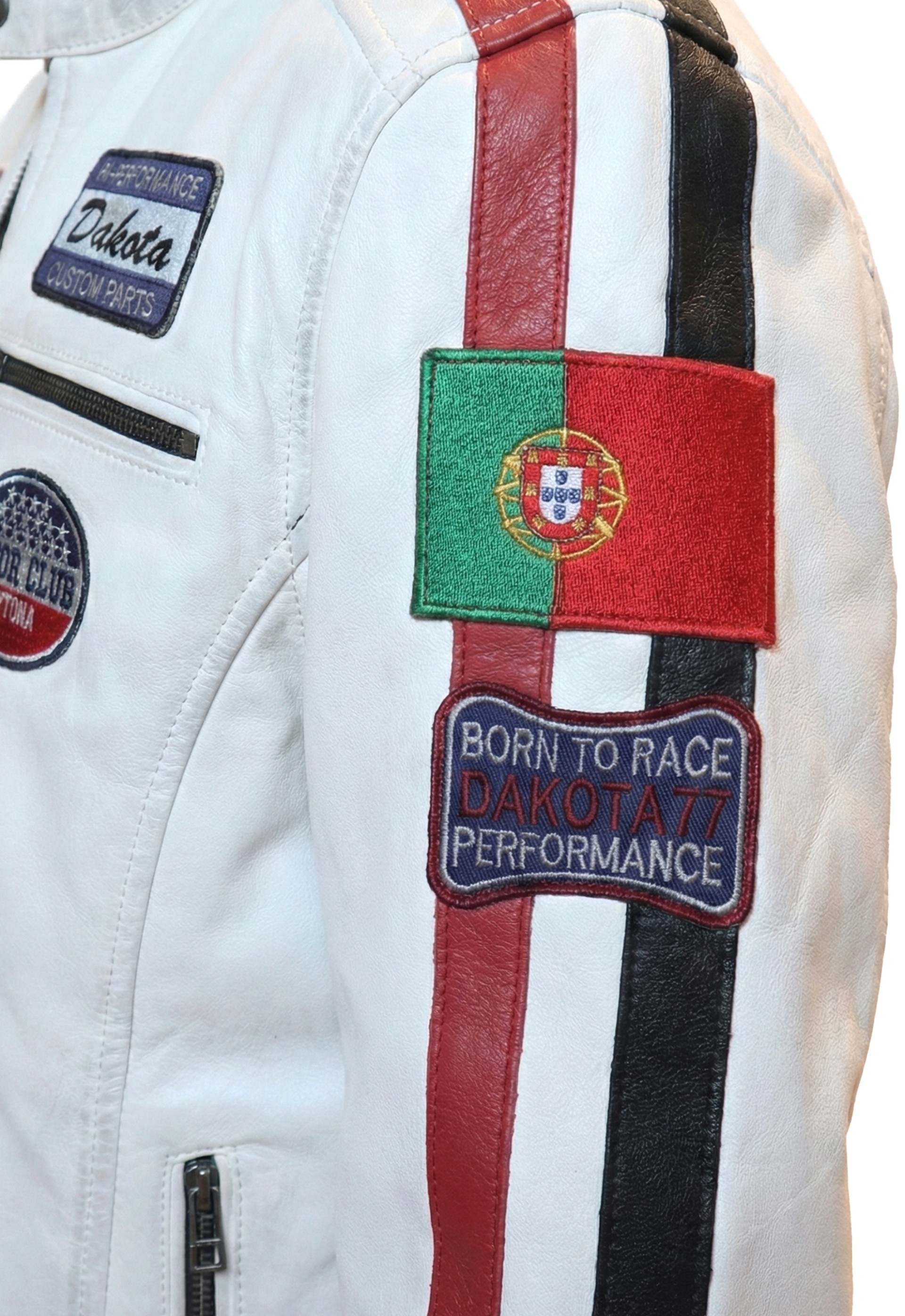 Blusão em pele Maverick
