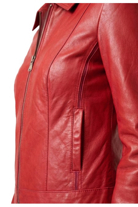 Blus�o em pele Milano