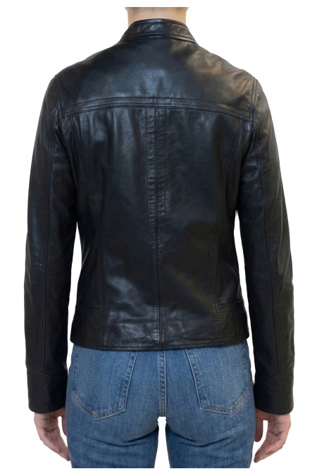 Blus�o em pele Adriana