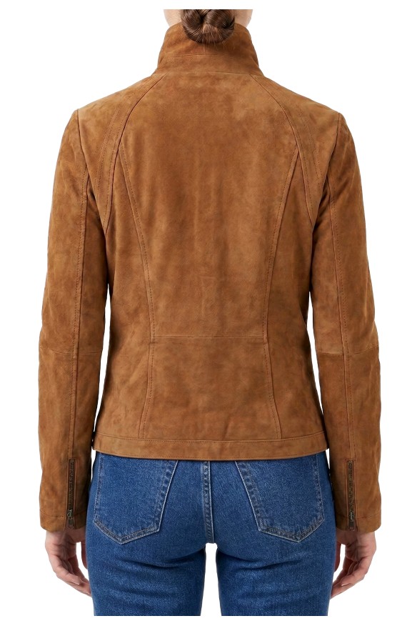Blus�o em pele Siena