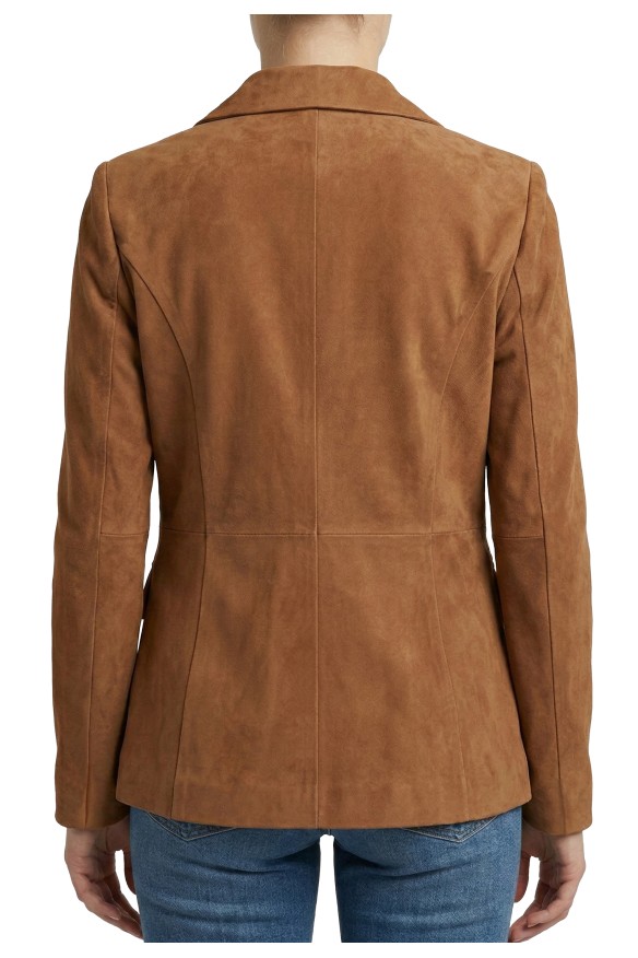 Blazer em Pele Florence