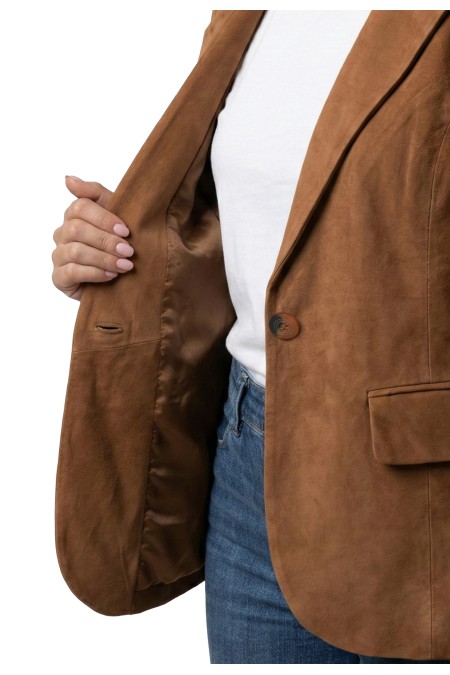 Blazer em Pele  Florence