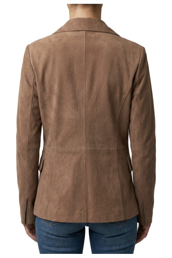 Blazer em Pele Florence