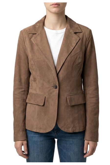 Blazer em Pele  Florence