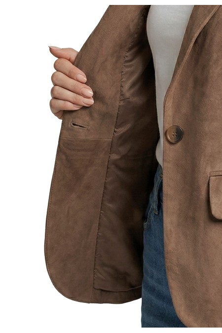 Blazer em Pele  Florence