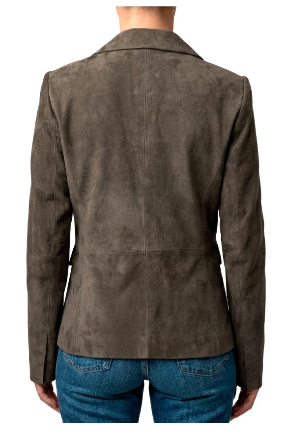 Blazer em Pele Florence