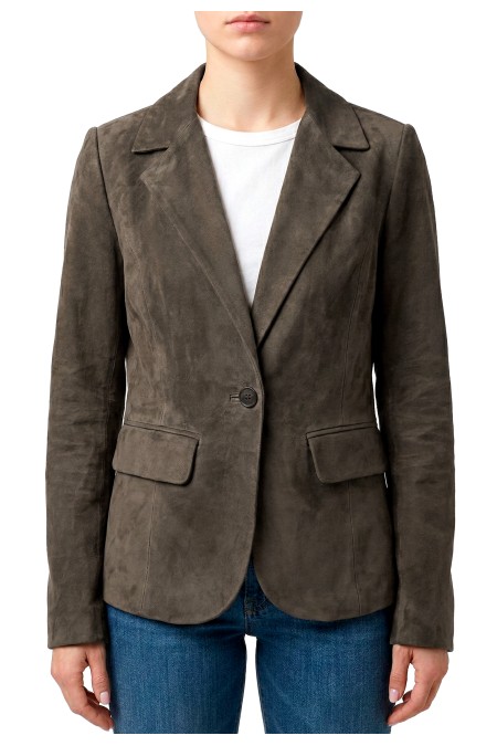 Blazer em Pele  Florence