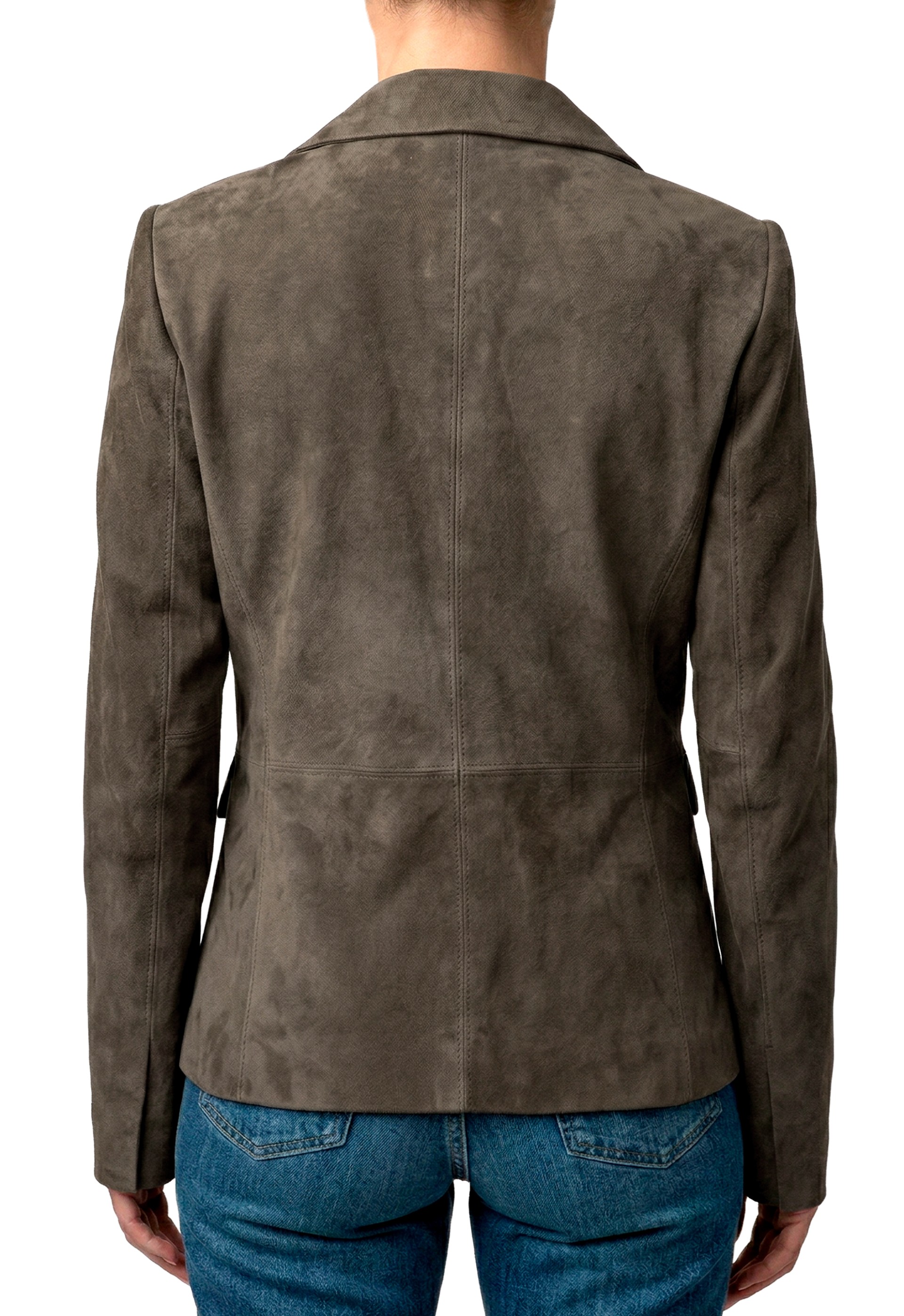 Blazer em Pele Florence