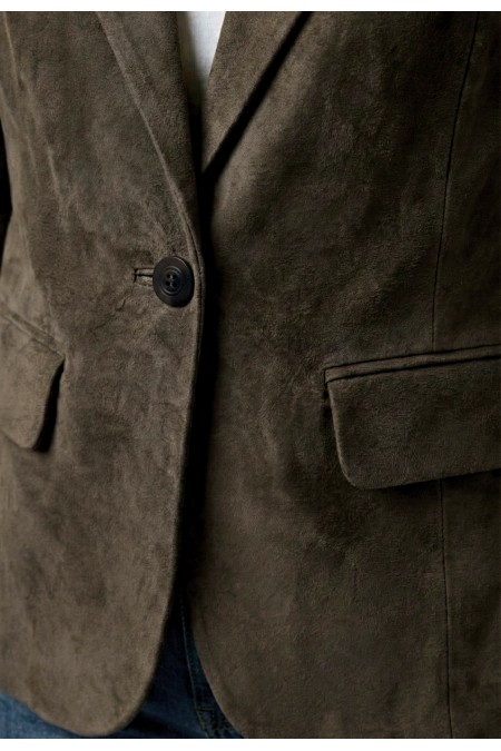 Blazer em Pele  Florence