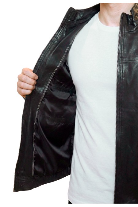 Blus�o em Pele Logan