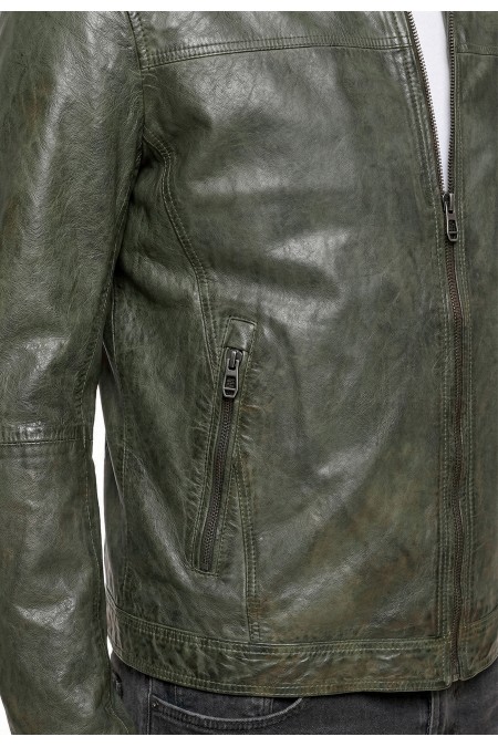 Blus�o em Pele Logan