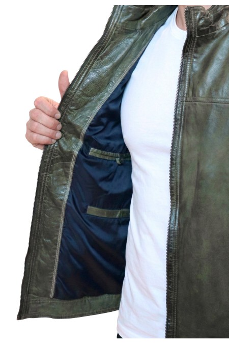 Blus�o em Pele Logan