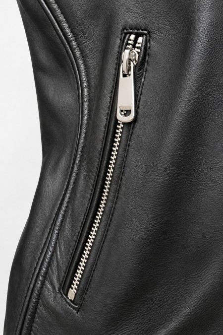 Blus�o em Pele Ravena