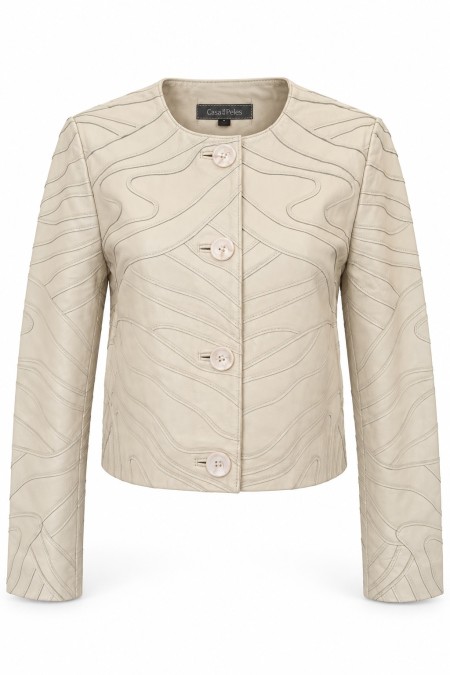 Blus�o em Pele Ondina