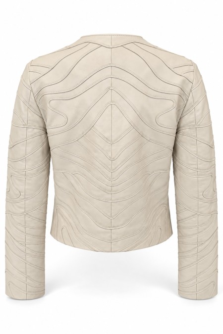 Blus�o em Pele Ondina